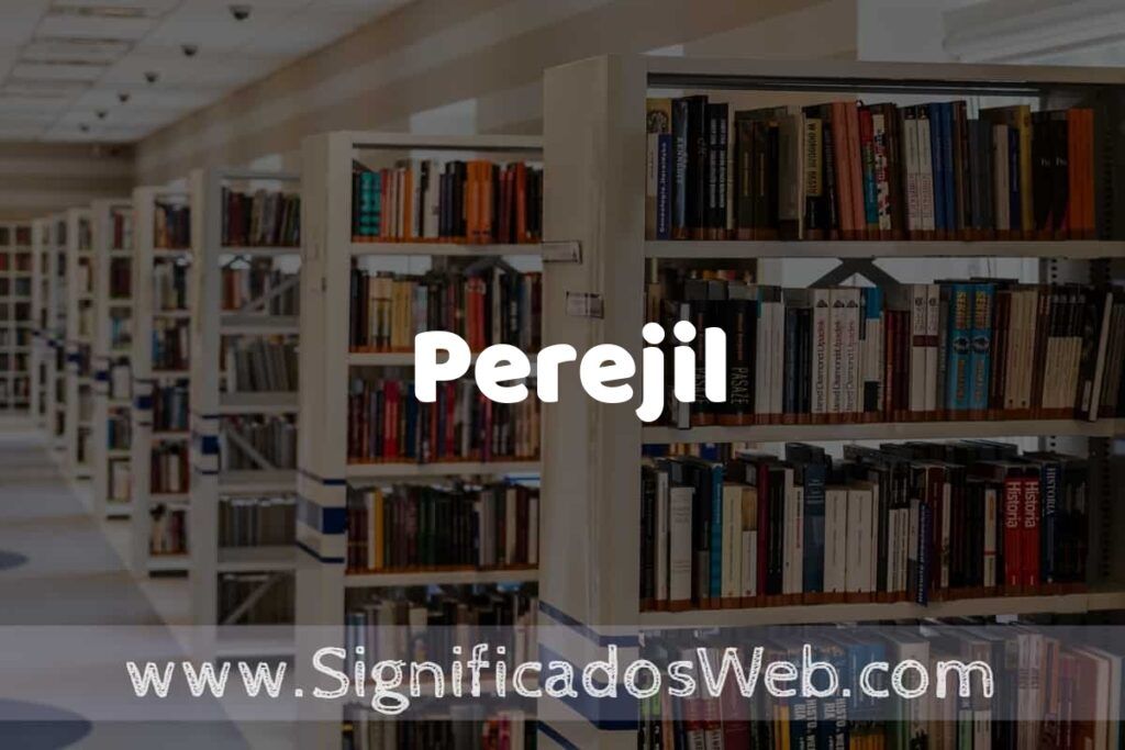 Concepto de Perejil ✔️ Significado y Definición