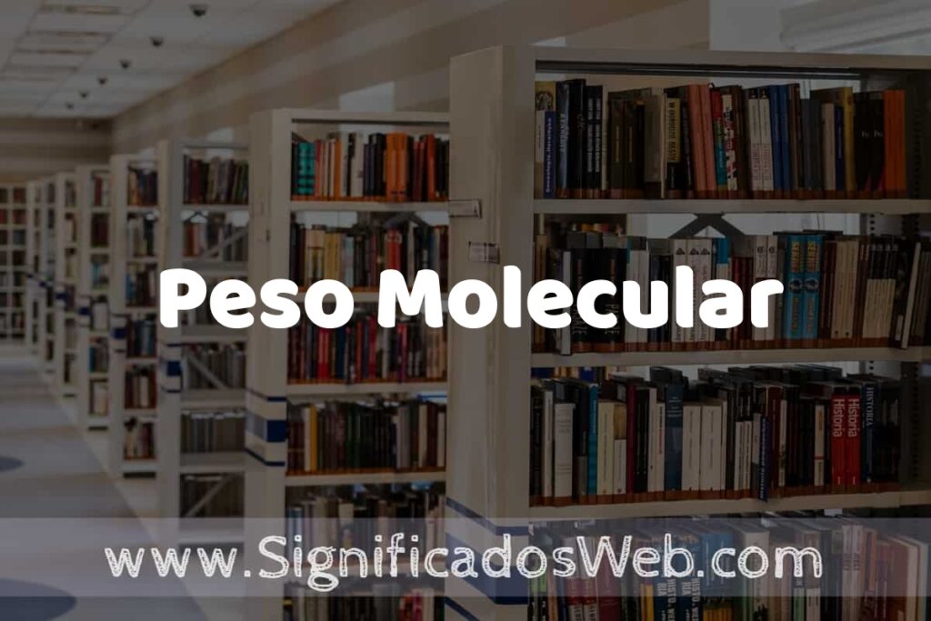 Concepto de Peso Molecular ✔️ Significado y Definición