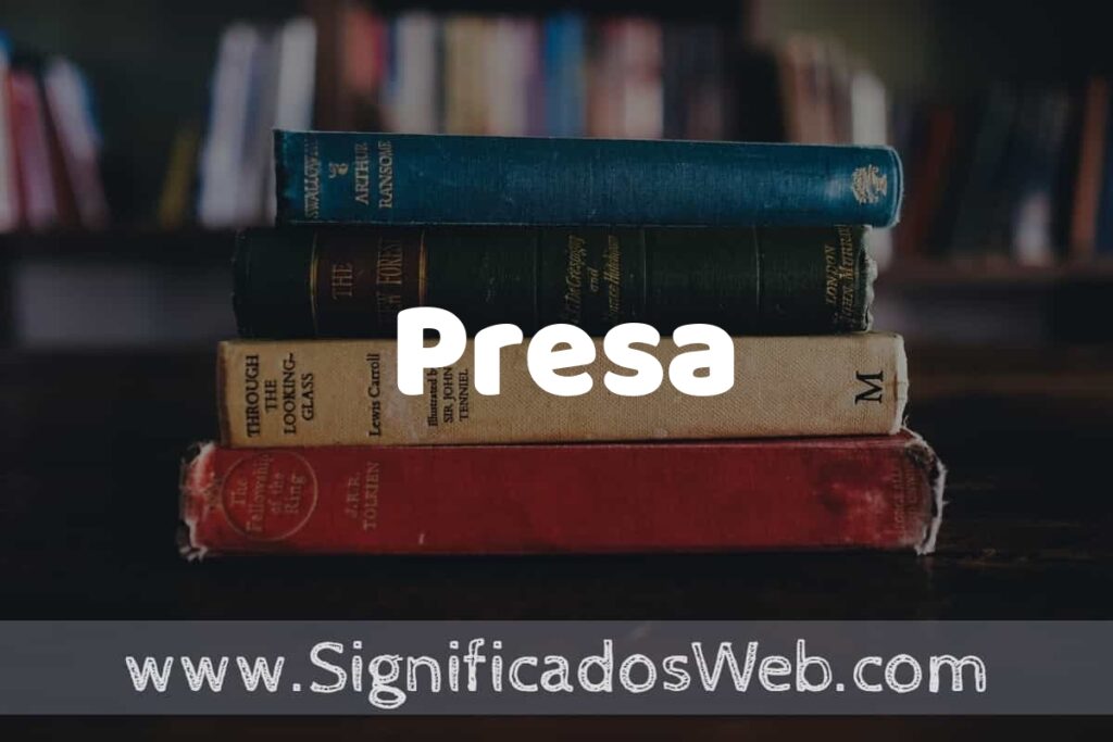 Concepto de Presa ▶️¿Que es? Definición y Significado