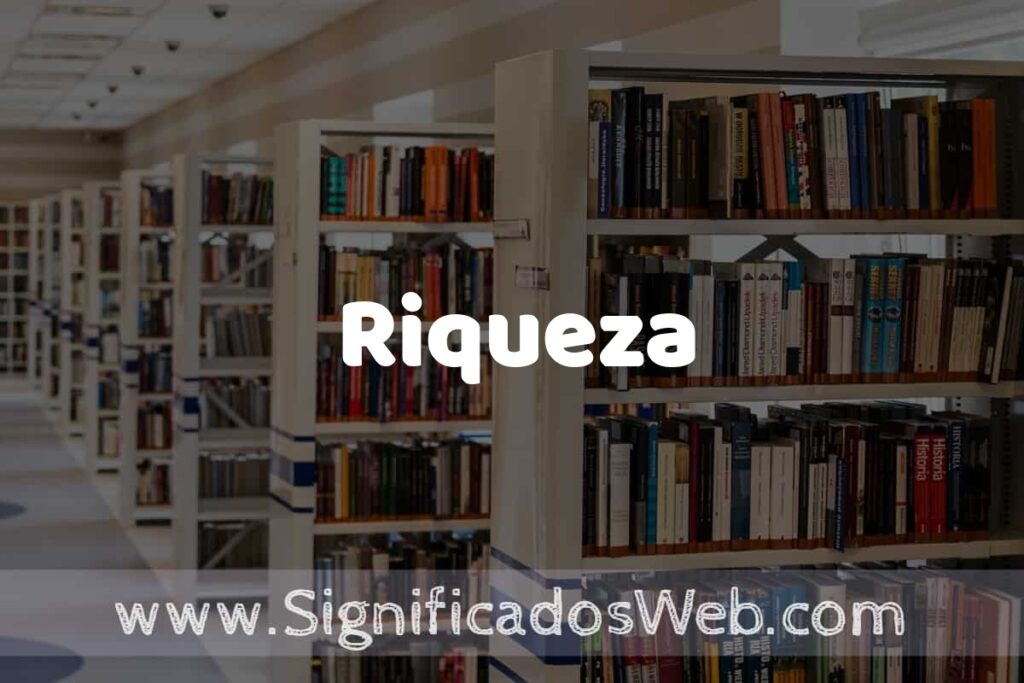 Concepto de Riqueza ✔️ Significado y Definición