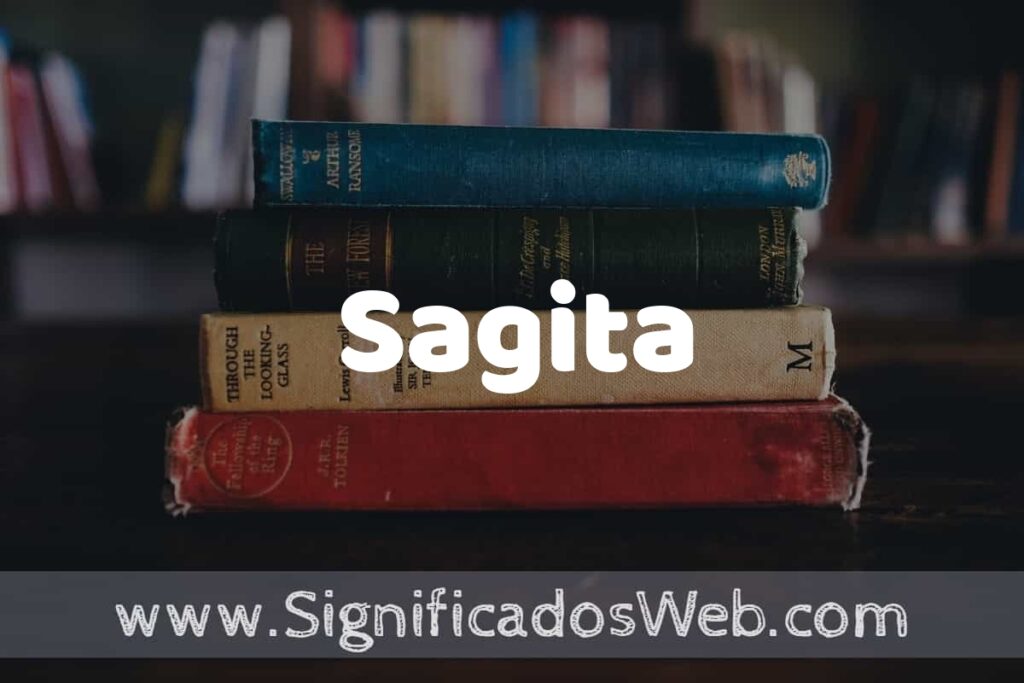 Concepto de Sagita ▶️¿Que es? Definición y Significado