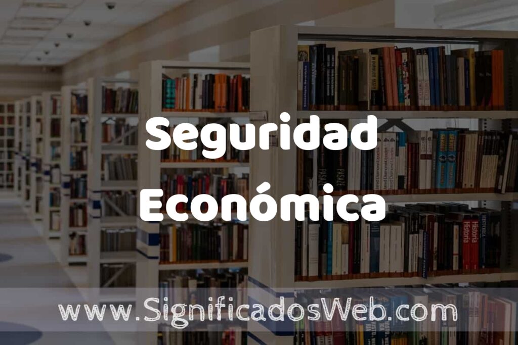 Concepto de Seguridad Económica ✔️ Significado y Definición