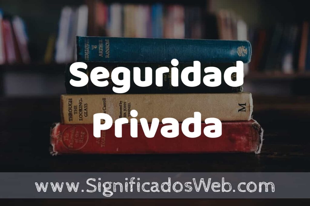 Concepto de Seguridad Privada ▶️¿Que es? Definición y Significado