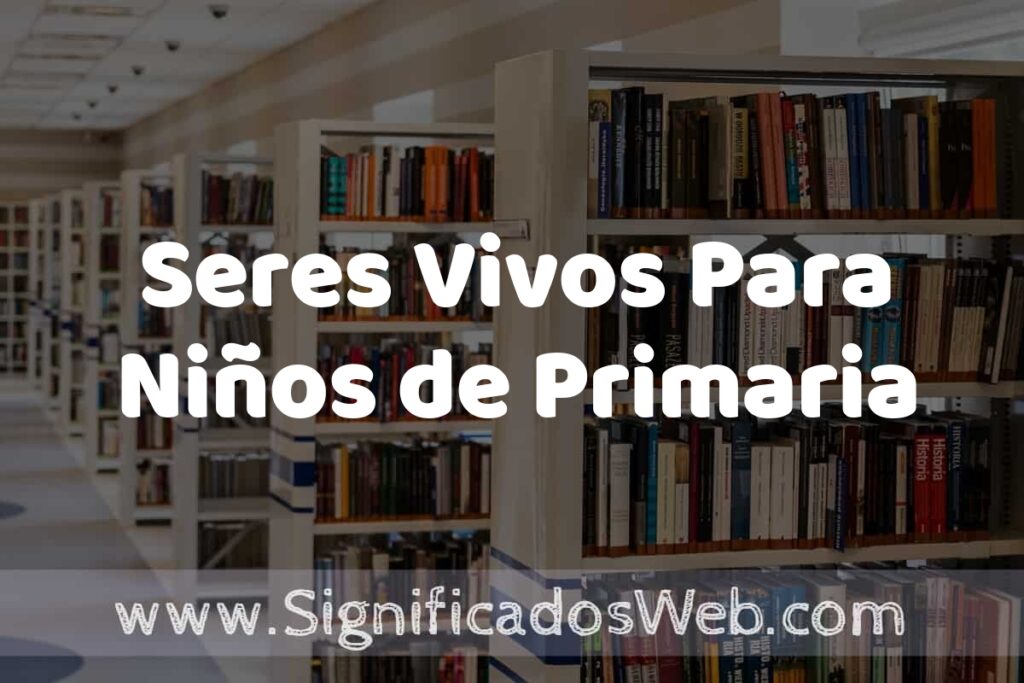 Concepto de Seres Vivos Para Niños de Primaria ✔️ Significado y Definición