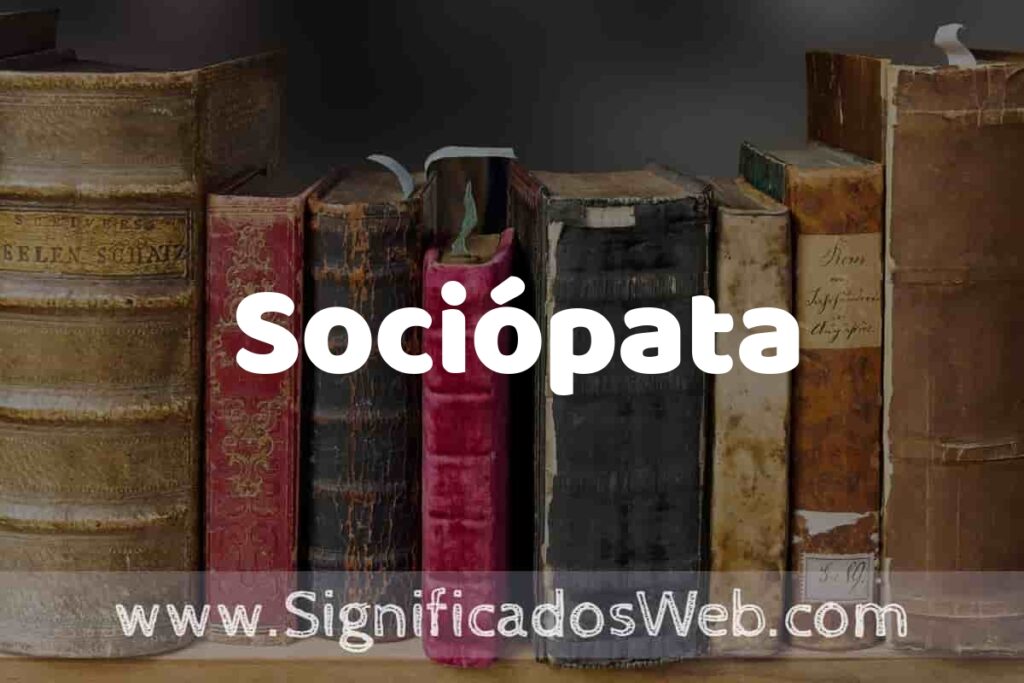 Definición de Sociópata: Que es, 5 Ejemplos, Tipos y Para que Sirve + Sinónimo y Significado