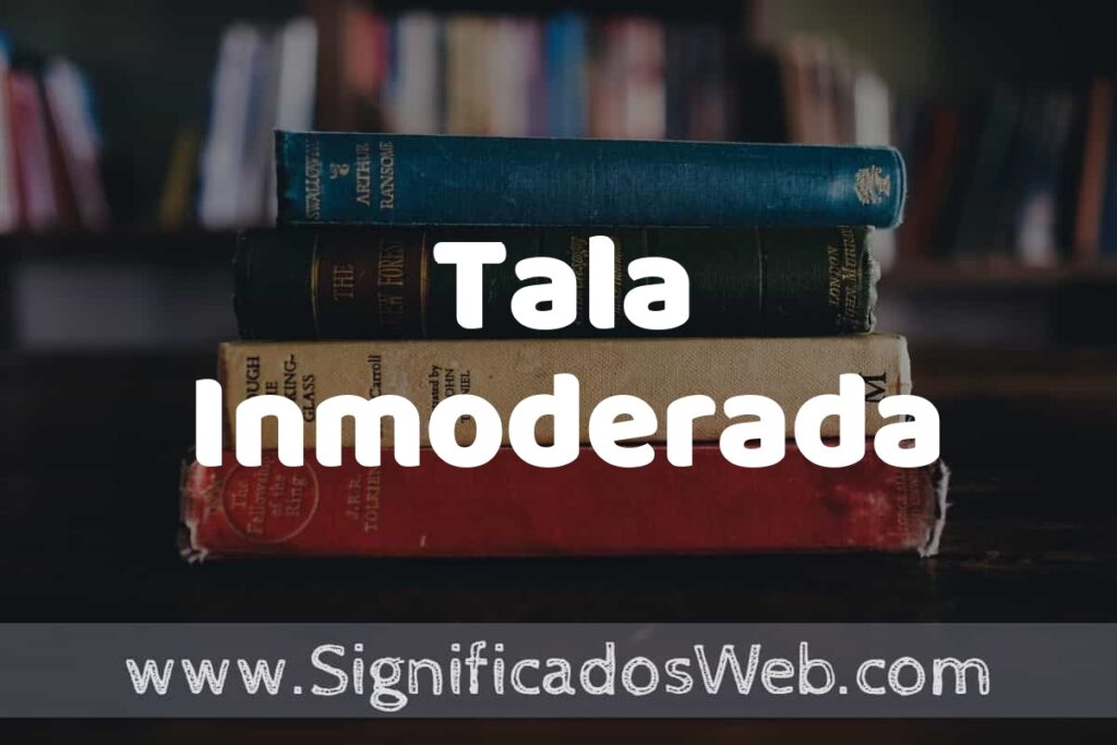 Concepto de Tala Inmoderada ▶️¿Que es? Definición y Significado