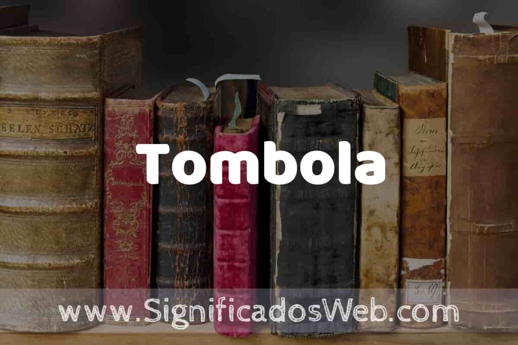 Definición de Tombola: Que es, 5 Ejemplos, Tipos y Para que Sirve + Sinónimo y Significado