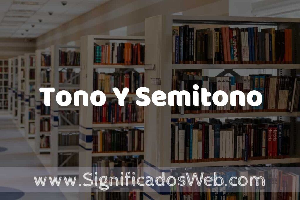 Concepto de Tono Y Semitono ✔️ Significado y Definición