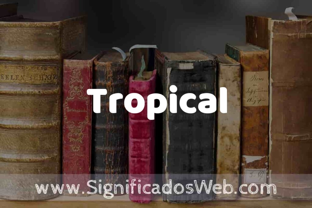 Definición de Tropical: Que es, 5 Ejemplos, Tipos y Para que Sirve + Sinónimo y Significado