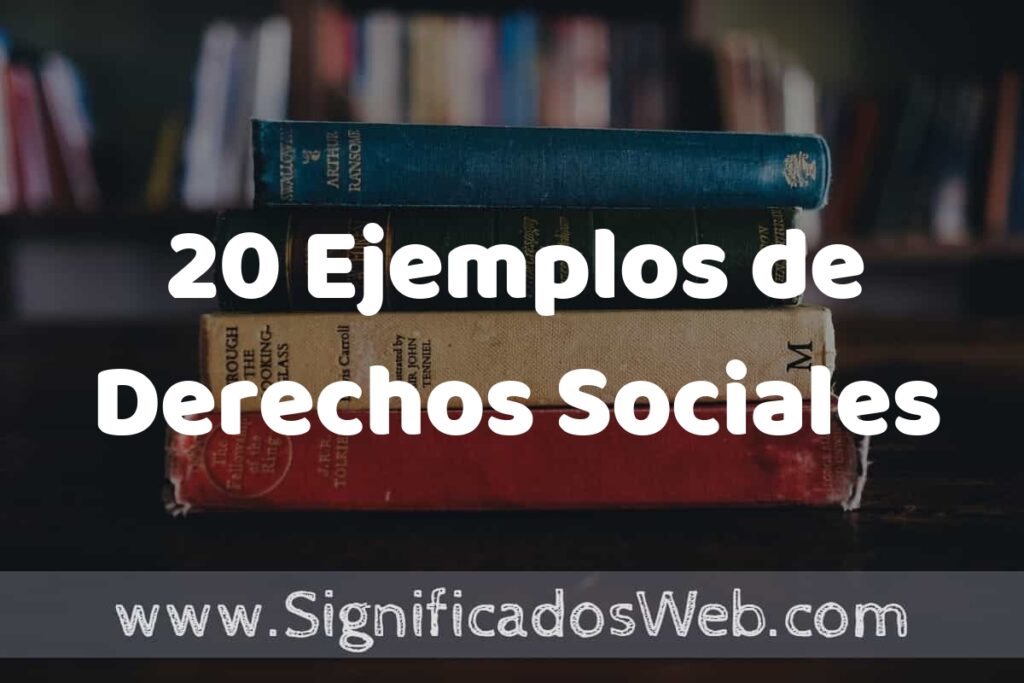 20 Ejemplos de Derechos Sociales ▶️ Tipos, Definición y Análisis