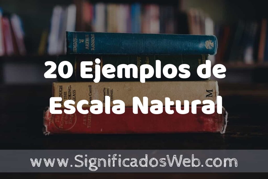 20 Ejemplos de Escala Natural ▶️ Tipos, Definición y Análisis