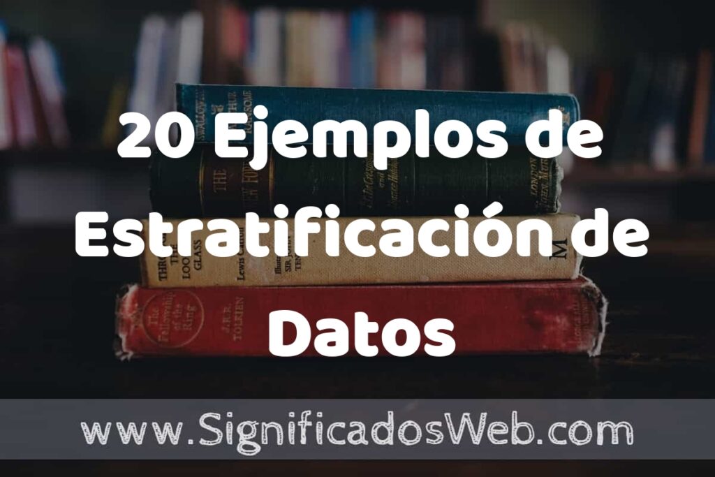 20 Ejemplos de Estratificación de Datos ▶️ Tipos, Definición y Análisis