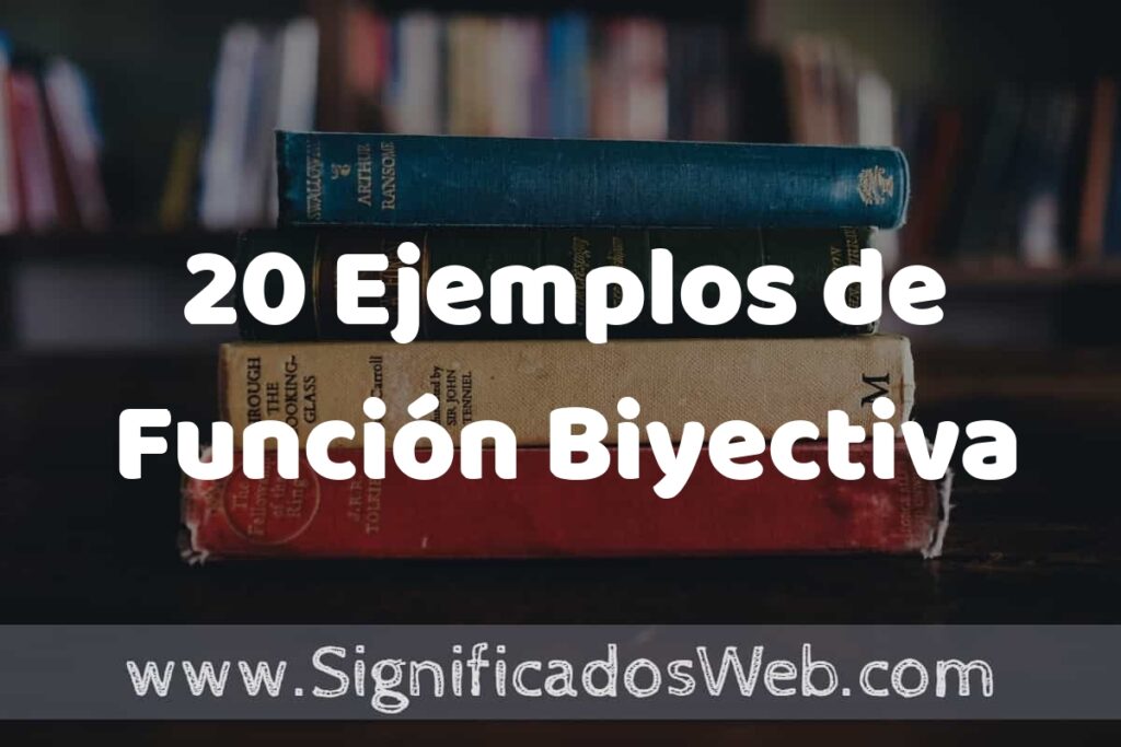 20 Ejemplos de Función Biyectiva ▶️ Tipos, Definición y Análisis