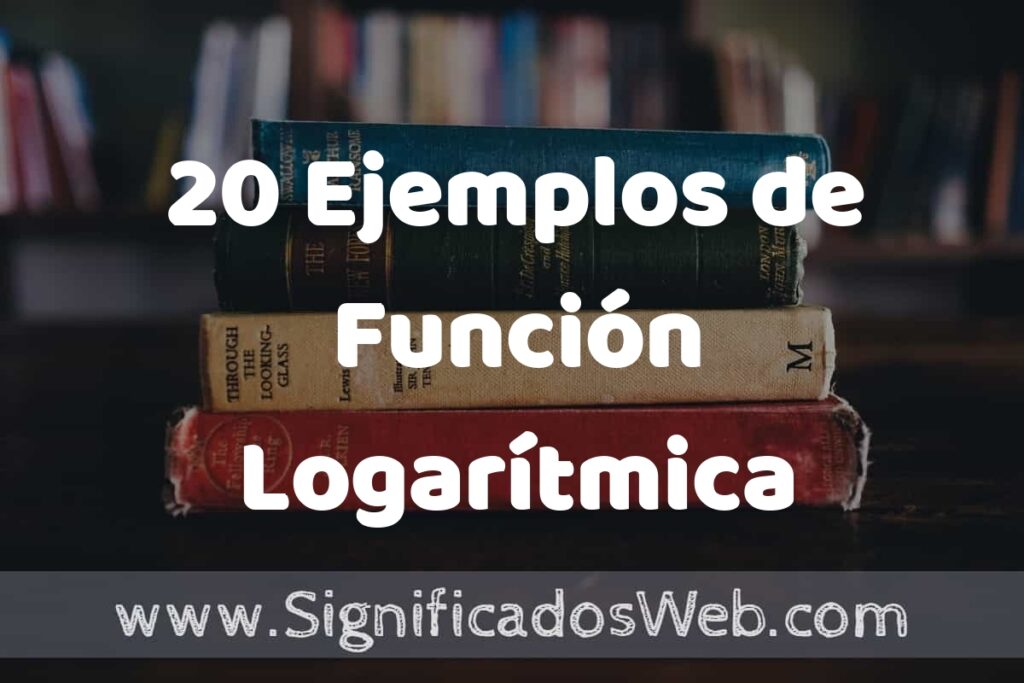 20 Ejemplos de Función Logarítmica: Que es, Tipos, Características, para que Sirve y Definición