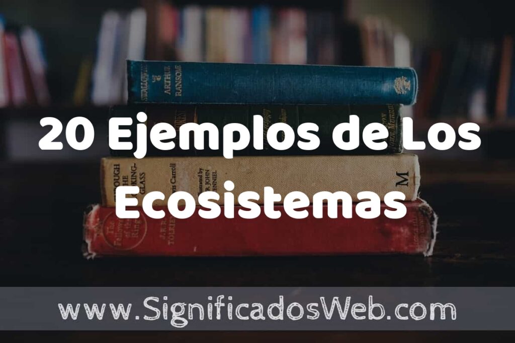 20 Ejemplos de Los Ecosistemas ▶️ Tipos, Definición y Análisis