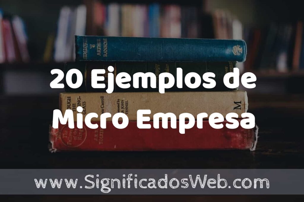 20 Ejemplos de Micro Empresa ▶️ Tipos, Definición y Análisis