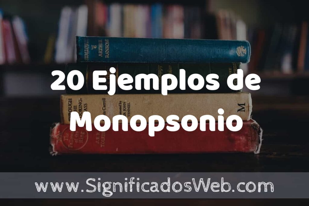 20 Ejemplos de Monopsonio: Que es, Tipos, Características, para que Sirve y Definición