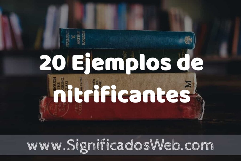 20 Ejemplos de nitrificantes: Que es, Tipos, Características, para que Sirve y Definición