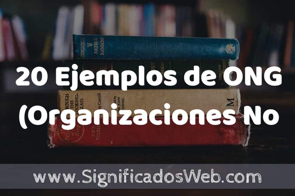 20 Ejemplos de ONG (Organizaciones No Gubernamentales): Que es, Tipos, Características, para que Sirve y Definición