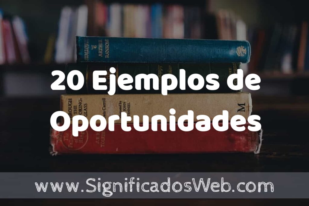20 Ejemplos de Oportunidades ▶️ Tipos, Definición y Análisis