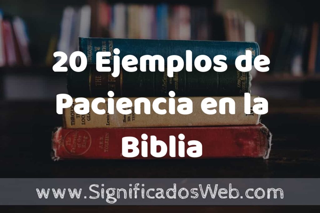 20 Ejemplos de Paciencia en la Biblia ▶️ Tipos, Definición y Análisis