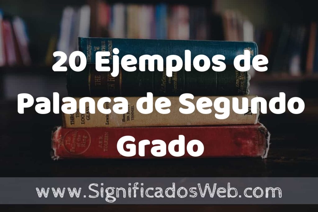 20 Ejemplos de Palanca de Segundo Grado ▶️ Tipos, Definición y Análisis