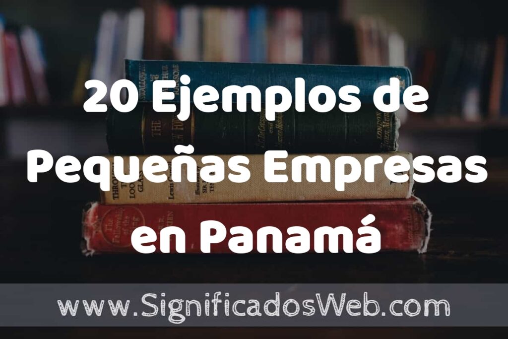 20 Ejemplos de Pequeñas Empresas en Panamá ▶️ Tipos, Definición y Análisis