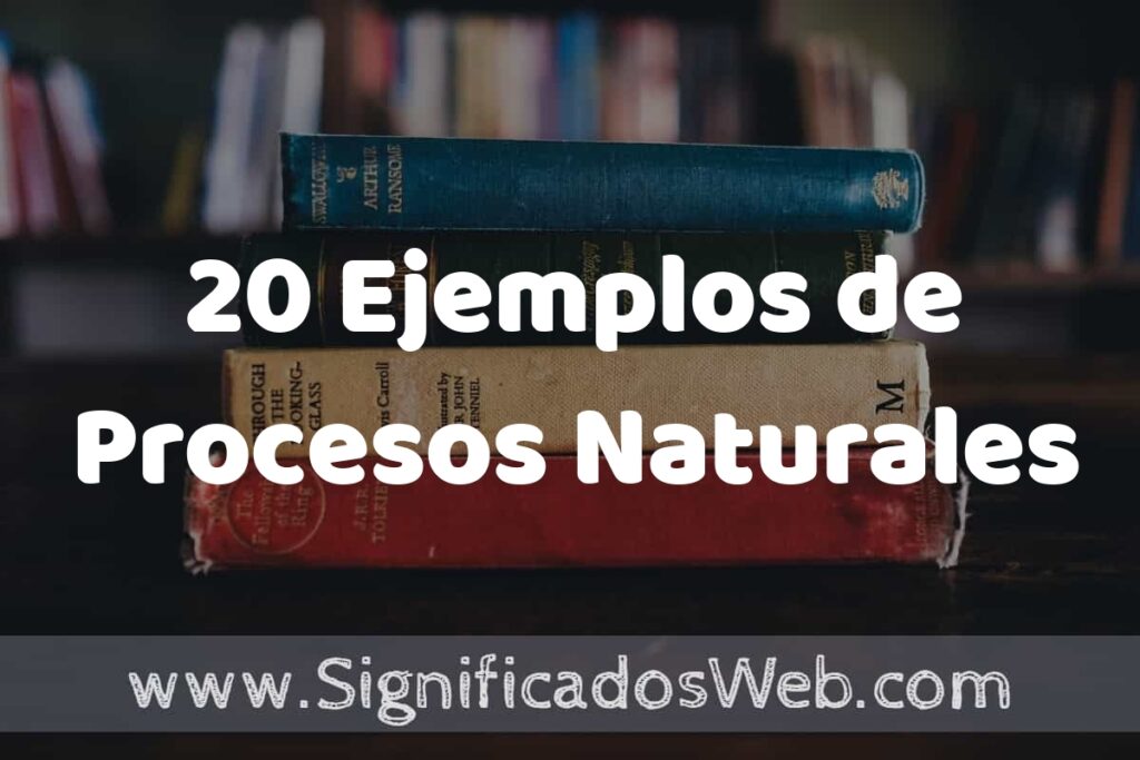20 Ejemplos de Procesos Naturales ▶️ Tipos, Definición y Análisis