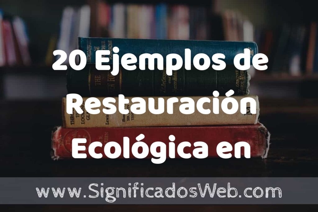 20 Ejemplos de Restauración Ecológica en Colombia ▶️ Tipos, Definición y Análisis