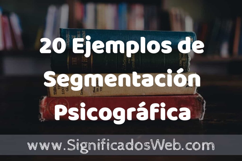 20 Ejemplos de Segmentación Psicográfica ▶️ Tipos, Definición y Análisis