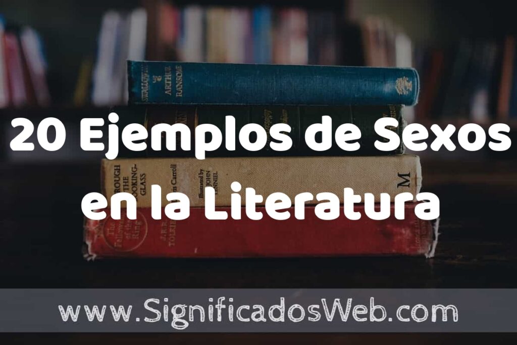 20 Ejemplos de Sexos en la Literatura: Que es, Tipos, Características, para que Sirve y Definición