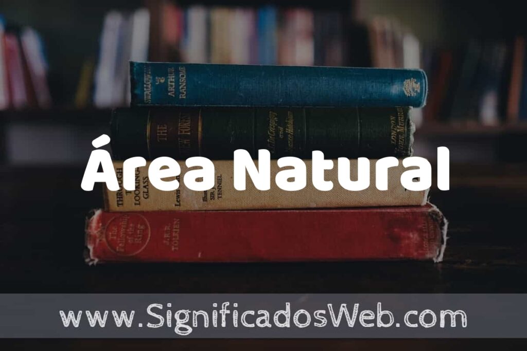 Concepto de Área Natural ▶️¿Que es? Definición, Significado y EJEMPLOS