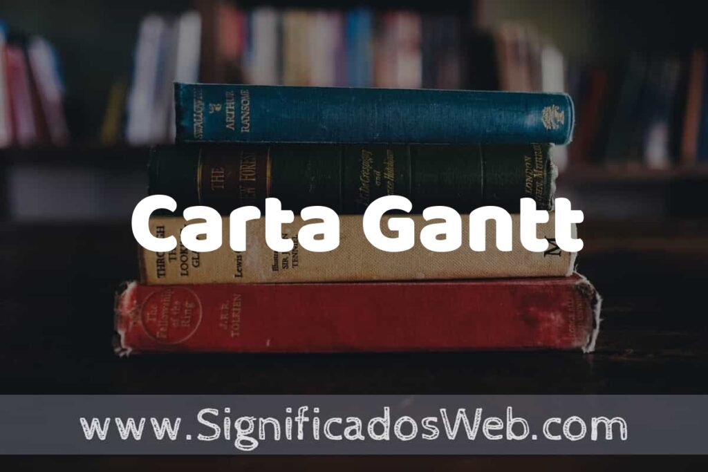 Concepto de Carta Gantt ▶️¿Que es? Definición, Significado y EJEMPLOS