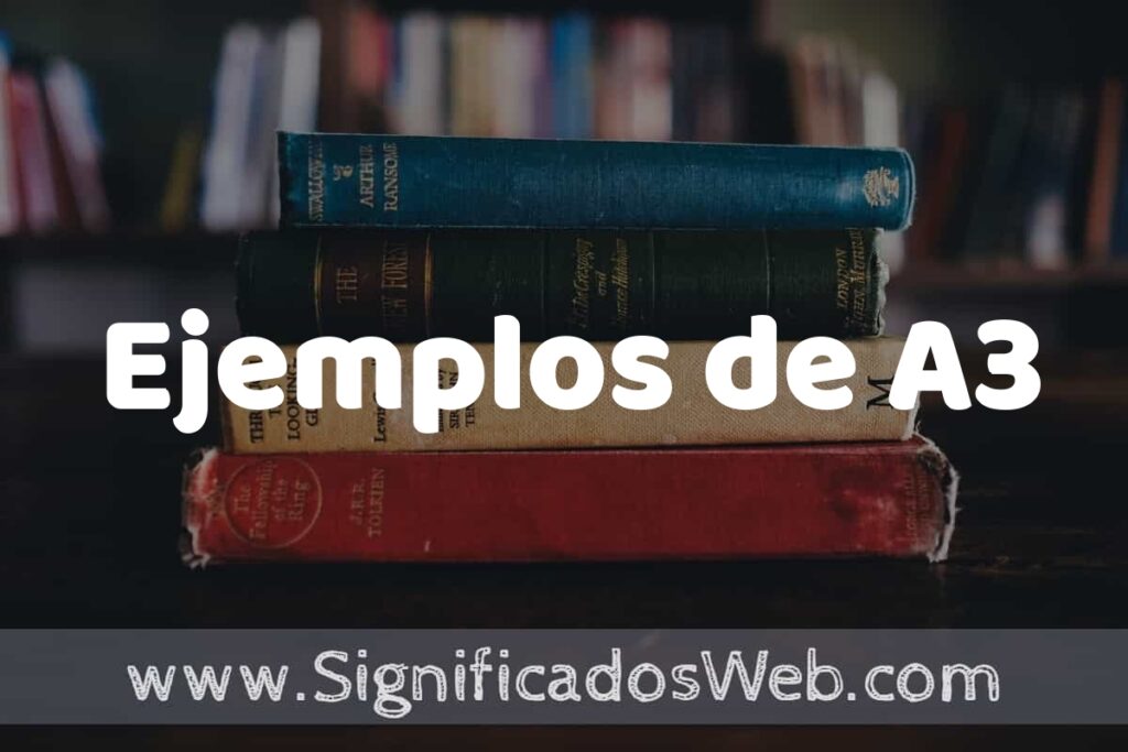 50 Ejemplos de A3 ▶️ Características, ¿que es? COMO USAR