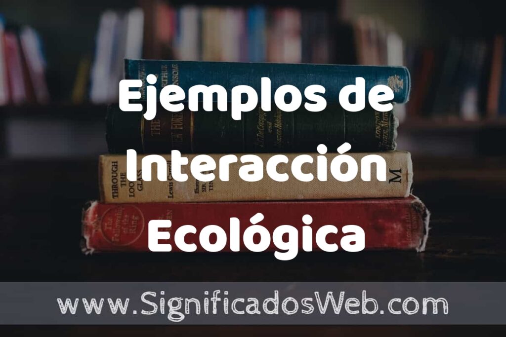 25 Ejemplos de Interacción Ecológica ▶️ ¿que es? Características y COMO USAR