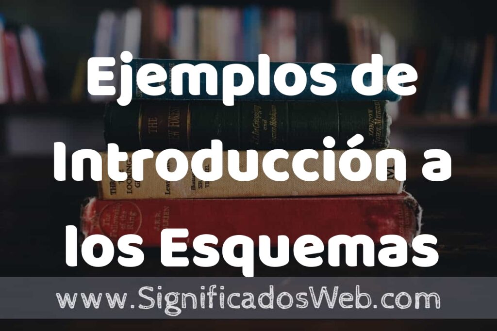 50 Ejemplos de Introducción a los Esquemas ▶️ Características, ¿que es? COMO USAR