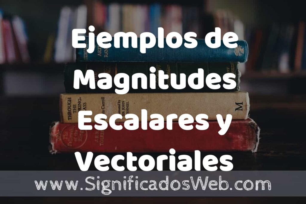 25 Ejemplos de Magnitudes Escalares y Vectoriales ▶️ ¿que es? Características y COMO USAR