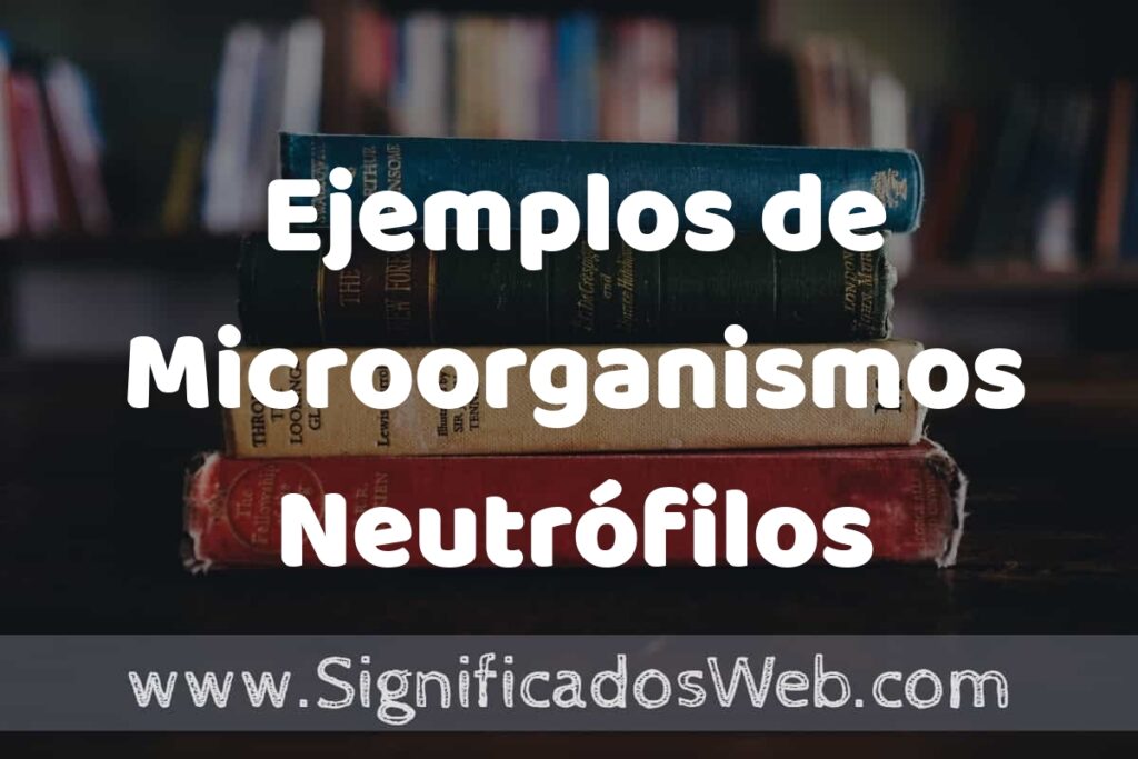 25 Ejemplos de Microorganismos Neutrófilos ▶️ ¿que es? Características y COMO USAR