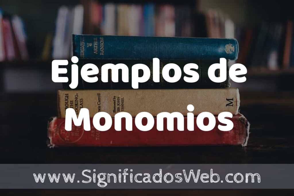 50 Ejemplos de Monomios ▶️ Características, ¿que es? COMO USAR