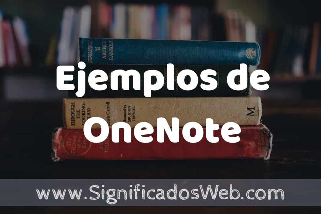 50 Ejemplos de OneNote ▶️ Características, ¿que es? COMO USAR