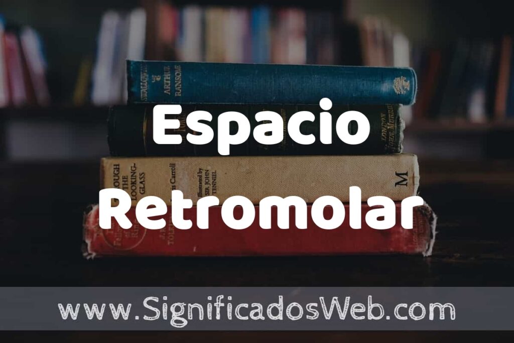 Concepto de Espacio Retromolar ▶️¿Que es? Definición, Significado y EJEMPLOS