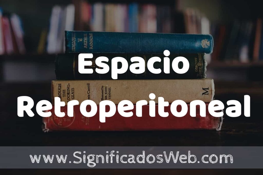 Concepto de Espacio Retroperitoneal ▶️¿Que es? Definición, Significado y EJEMPLOS