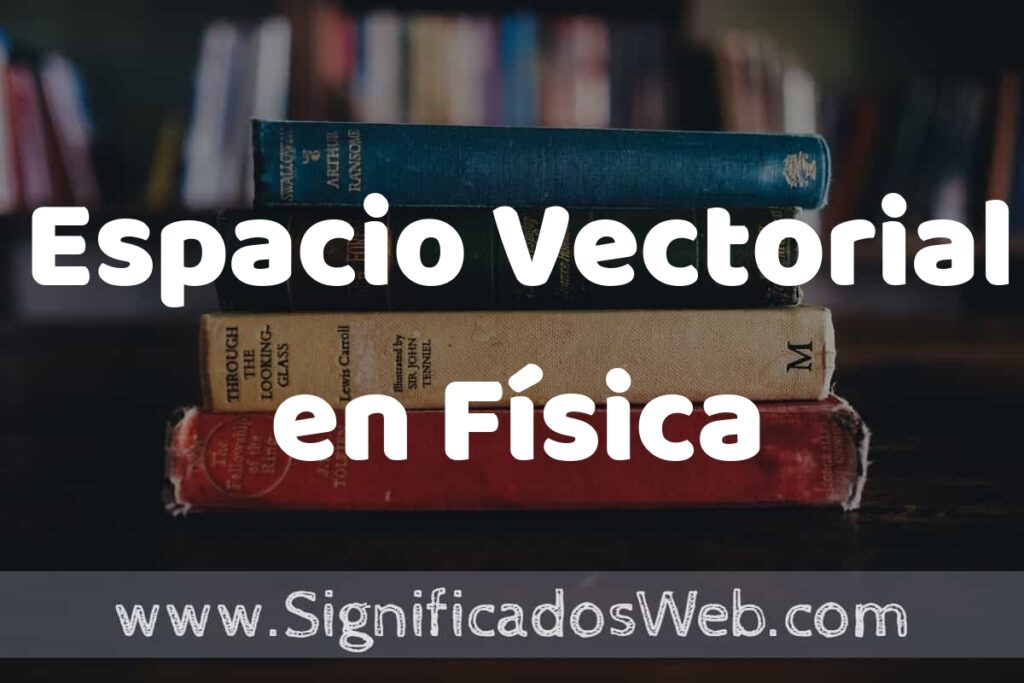 Concepto de Espacio Vectorial en Física ▶️¿Que es? Definición, Significado y EJEMPLOS