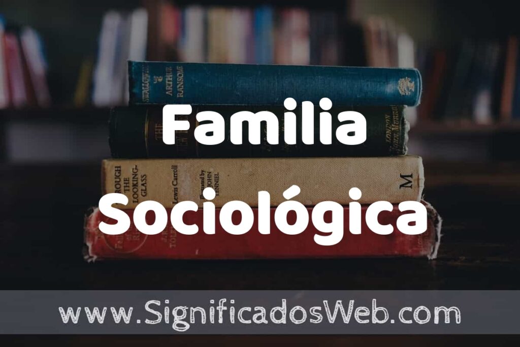 Concepto de Familia Sociológica ▶️¿Que es? Definición, Significado y EJEMPLOS