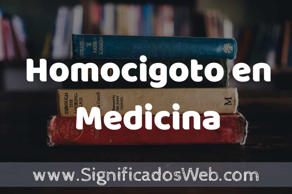 Concepto de Homocigoto en Medicina ▶️¿Que es? Definición, Significado y EJEMPLOS