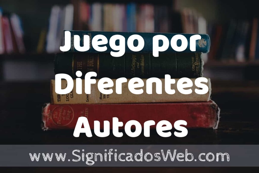 Concepto de Juego por Diferentes Autores ▶️¿Que es? Definición, Significado y EJEMPLOS