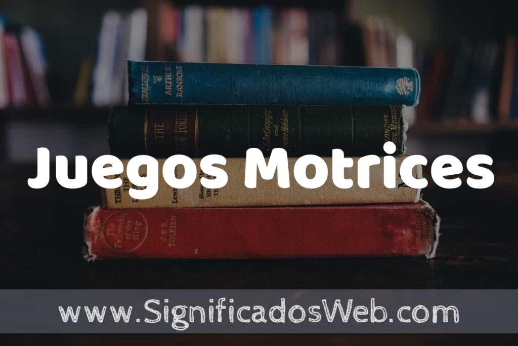 Concepto de Juegos Motrices ▶️¿Que es? Definición, Significado y EJEMPLOS