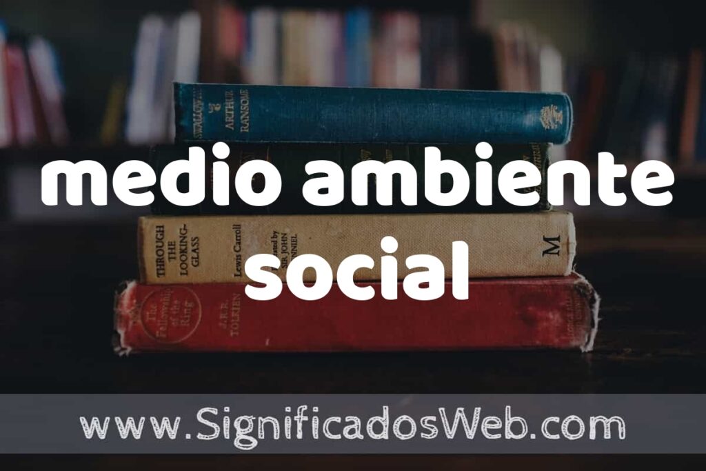 Concepto de medio ambiente social ▶️¿Que es? Definición, Significado y EJEMPLOS