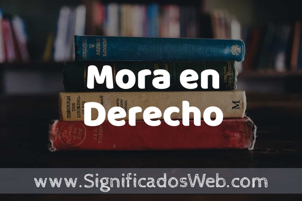 Concepto de Mora en Derecho ▶️¿Que es? Definición, Significado y EJEMPLOS