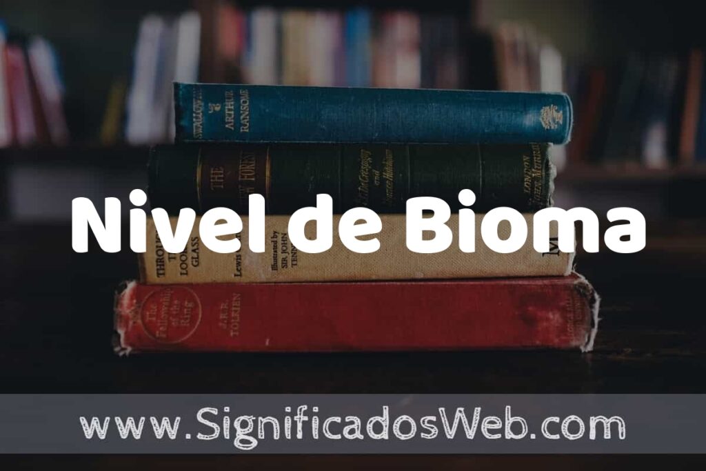 Concepto de Nivel de Bioma ▶️¿Que es? Definición, Significado y EJEMPLOS